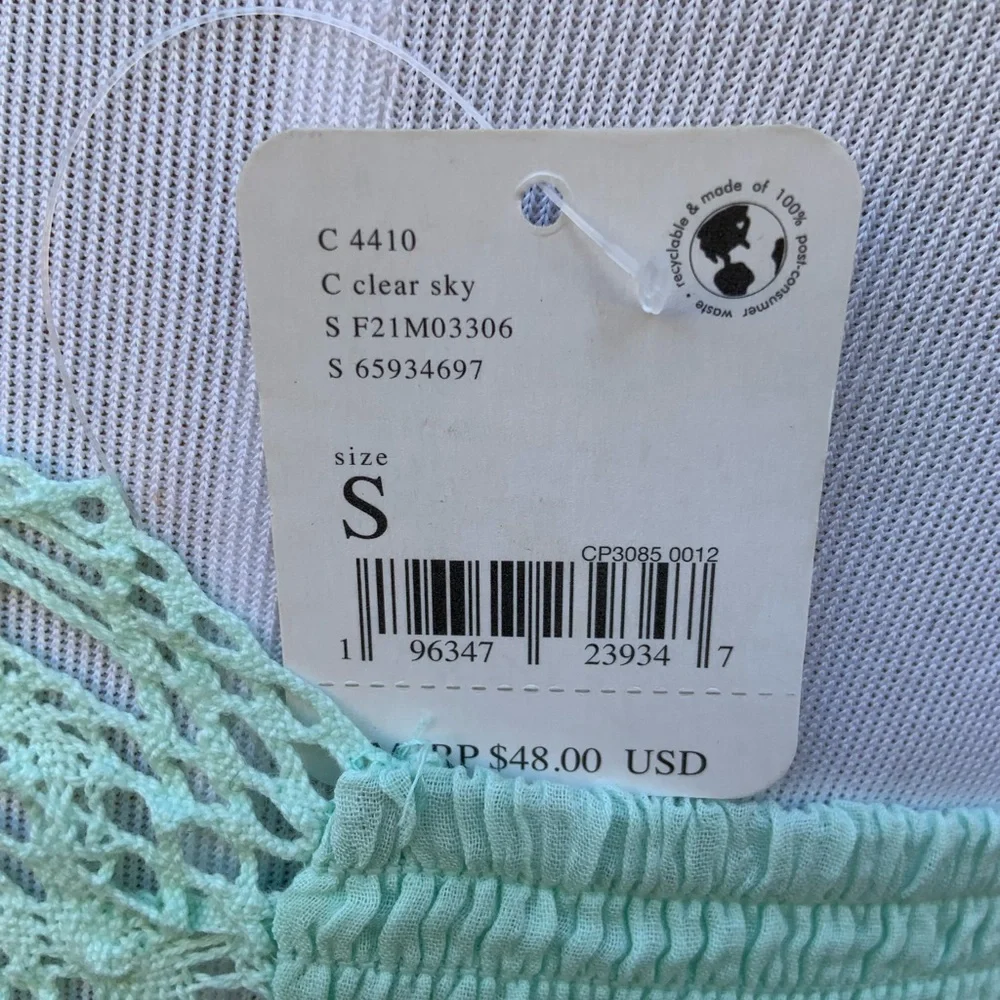 NWT Free People Intimately Free Clear Sky Mariana Bralette